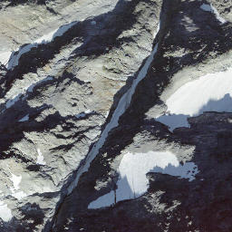 Satellite imagery of Hangendgletscherhorn, CH