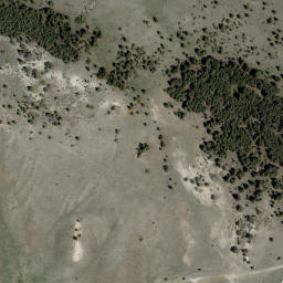 Satellite imagery of Bulls Head Mine, US