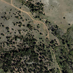 Satellite imagery of Bulls Head Mine, US