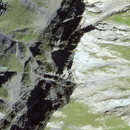 Satellite imagery of Piz Zamuor, CH