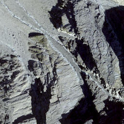 Satellite imagery of Piz Aul, CH