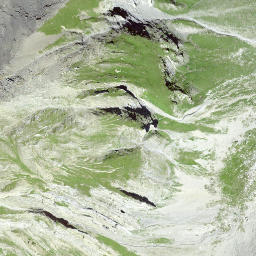 Satellite imagery of Piz Crap, CH