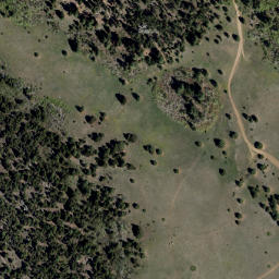 Satellite imagery of Bulls Head Mine, US