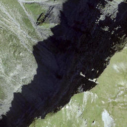 Satellite imagery of Piz Zamuor, CH