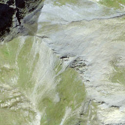 Satellite imagery of Fuorcla Canal, CH