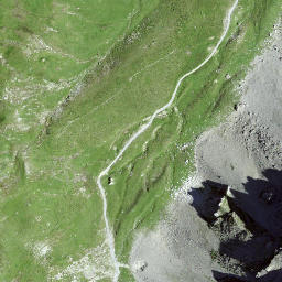 Satellite imagery of Piz Toissa, CH
