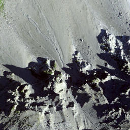 Satellite imagery of Piz Toissa, CH