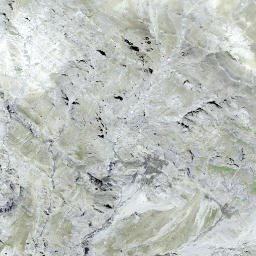 Satellite imagery of Piz Cotschen, CH