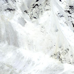 Satellite imagery of Piz Daint, CH
