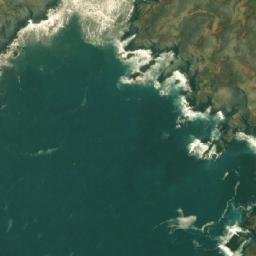 Satellite imagery of Flat Point, CA