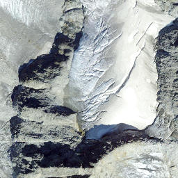 Satellite imagery of Piz Medel, CH
