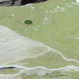 Satellite imagery of Fuorcla Canal, CH