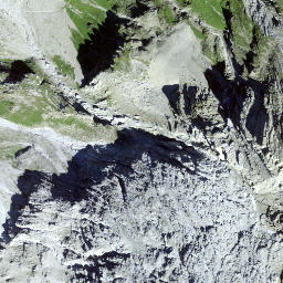 Satellite imagery of Piz Spadlatscha, CH