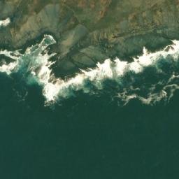 Satellite imagery of Cape Pine, CA