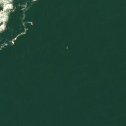 Satellite imagery of Cape Pine, CA