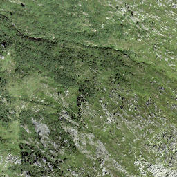 Satellite imagery of Piz Curvet, CH