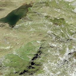 Satellite imagery of Piz Nair, CH