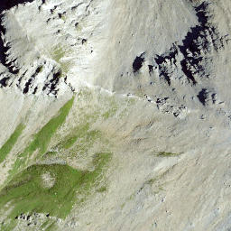 Satellite imagery of Piz Curvér, CH