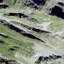 Satellite imagery of Piz Lai Blau, CH