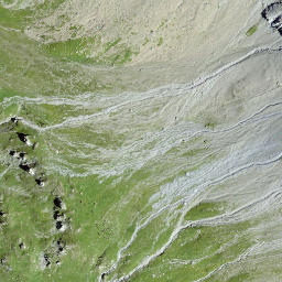 Satellite imagery of Piz Curvér, CH