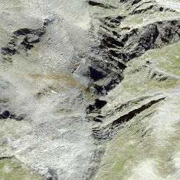 Satellite imagery of Piz Alpetta, CH