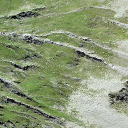 Satellite imagery of Fuorcla Serengia, CH