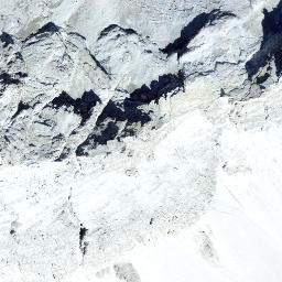 Satellite imagery of Piz d'Aela, CH