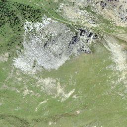 Satellite imagery of Piz Murtiröl, CH