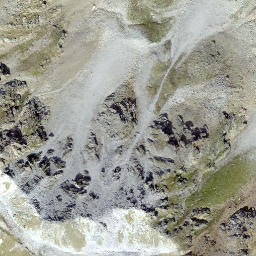 Satellite imagery of Piz Sielva, CH
