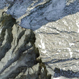 Satellite imagery of Lauteraarhorn, CH