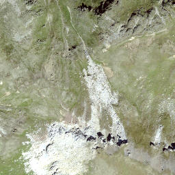 Satellite imagery of Piz Murtiröl, CH