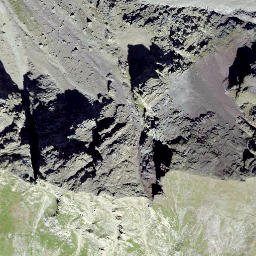 Satellite imagery of Piz Val Lunga, CH