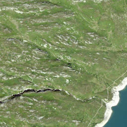 Satellite imagery of Abspannmast im Stausee von Santa Maria, CH