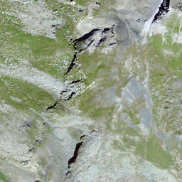 Satellite imagery of Piz Martegnas, CH