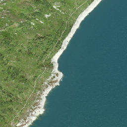 Satellite imagery of Abspannmast im Stausee von Santa Maria, CH