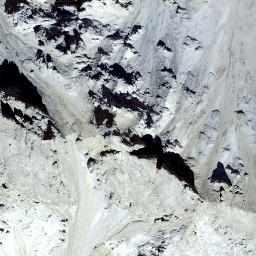 Satellite imagery of Piz Murtaröl, CH