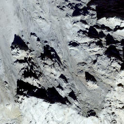 Satellite imagery of Piz Murtaröl, CH