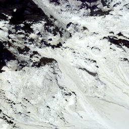Satellite imagery of Piz Murtaröl, CH