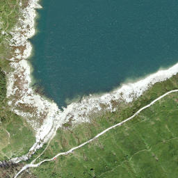 Satellite imagery of Abspannmast im Stausee von Santa Maria, CH