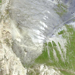 Satellite imagery of Piz Cartas, CH