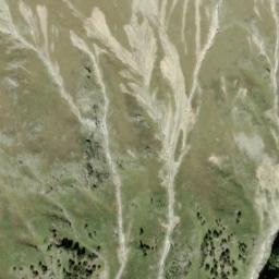 Satellite imagery of Piz Valletta, CH