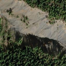 Satellite imagery of Blue Slide, US