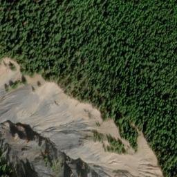 Satellite imagery of Blue Slide, US