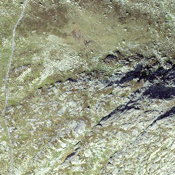 Satellite imagery of Saint Gotthard Pass, CH