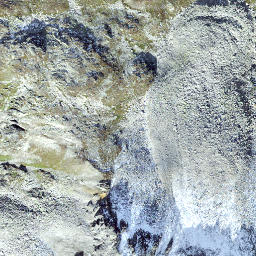 Satellite imagery of Monte Prosa, CH