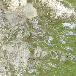 Satellite imagery of Piz Cartas, CH