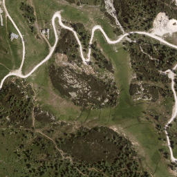 Satellite imagery of Monte Carnizza, AT