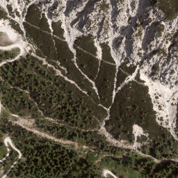 Satellite imagery of Monte Carnizza, AT