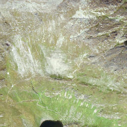 Satellite imagery of Punta Negra, CH