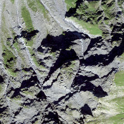 Satellite imagery of Piz Arlos, CH